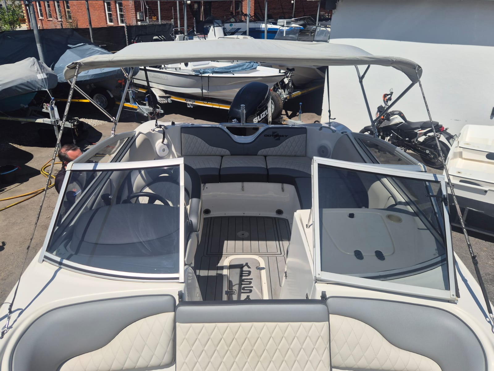 Odyssey 650 with 300HP Suzuki Four stroke (Drive by Wire) - Image 6